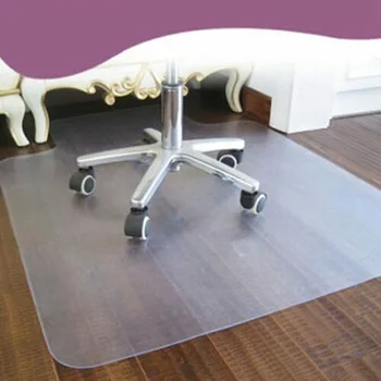 Priehľadné Plastové Podlahy Chrániť Mat Non-Slip Anti-scratch Stoličky Vankúš Pre drevená Podlaha V Obývacej Izbe Štúdia Office
