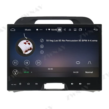 128G Carplay 2 Din Pre Kia Sportage 2010 2011 2012 Android 10Screen Multimediálny Prehrávač Audio Rádio GPS Navi základnú Jednotku Auto Stereo