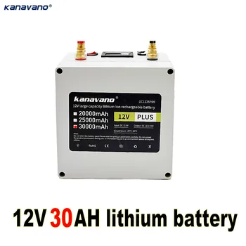 12V 20ah Nabíjateľná Lítium-iónová Batéria Prenosného Super Kapacitou 10ah 25ah li-ion 18650 bunky s USB BMS doprava zadarmo