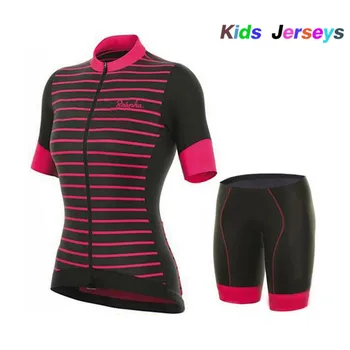 Deti Oblečenie 2021 Lete Cyklistika Dres 3D Gél Cyklistické Šortky Nastaviť MTB Ropa Ciclismo Dievčatá Cyklistické Oblečenie Šortky Sady Rýchle Sušenie