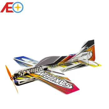 Nové EPP Peny Micro 3D Krytý Lietadlo SAKURA Najľahší lietadlo AUTA (NEZMONTOVANÉ )RC lietadlo RC MODEL HOBBY HRAČKY HOT PREDAJ RC LIETADLO