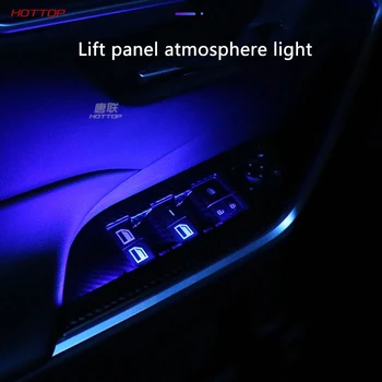 Pre Toyota RAV4 2019 2020 5. Okno, Výťah, Panel Nálepky Sklo Spínač Dverí Atmosféru Svetla Dekorácie