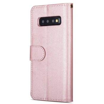 Mäkké Peňaženky Flip puzdro Pre Samsung Galaxy S20 Ultra M10 Note8 Note9 PU Kožené Slim Kabelku Pre S10e s rezacím zariadením S10 S9 S8 Plus S7 edge Pokrytie
