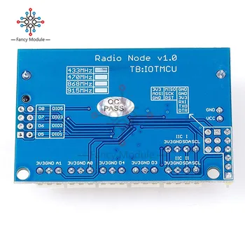 SX1276 SX1278 433MHz/868MHz/915MHz LoRa Rádio Uzol V1.0 V2.0 2.4 G Bezdrôtového Modulu RFM95 RFM98 pre Arduino ATmega328P 3.7-12V DC