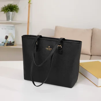 Nepremokavé odnímateľný popruh veľká kožená taška cez rameno ženy veľké čierne dámske kožené kabelky trendy top kvality dizajnér taška
