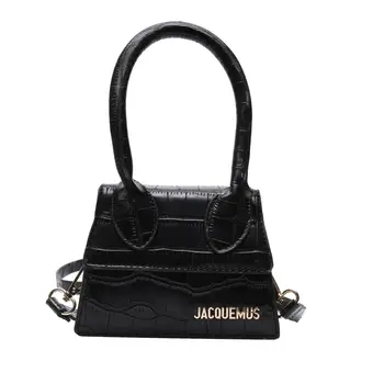 Krokodíl vzor Jacquemus Mini Peňaženky a Kabelky pre Ženy 2021 Crossbody Taška Slávnej Značky Kapsičky Luxusné Dizajnér Strane Tašky