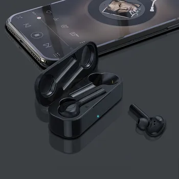 TWS Bezdrôtové slúchadlá BT15 Bluetooth Slúchadlo True Stereo potlačenie šumu Slúchadlá s Nabíjanie Prípade pre Česť xiomi Telefóny