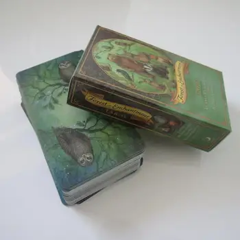 Nové Tarot karty videní palube tajomné veštenie les kúziel tarot paluba, pre ženy, dievčatá karty hry doskové hry