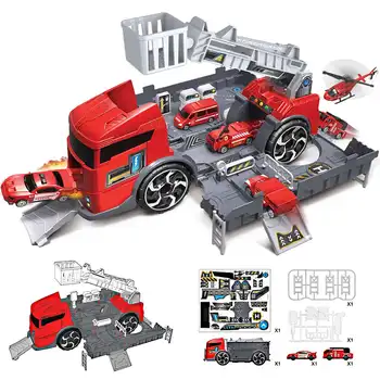 1/24 Vozidla Inžinierstva Auto Fire truck autíčka Inerciálnych hasení Požiaru Truck Auto Chlapcov, Hračky pre Deti Darček