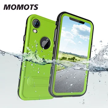 MOMOTS Potápanie Vodotesné puzdro pre iPhone X XS MAX XR Shockproof puzdro pre iPhone 8 7 Plus Kryt Podvodné puzdro