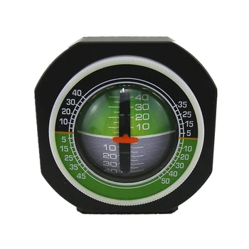 Kompas Profesionálne Auto Truck Uhol Naklonenia Indikátor Balancer Podsvietenie Svahu Meter Obrysu Kompasu