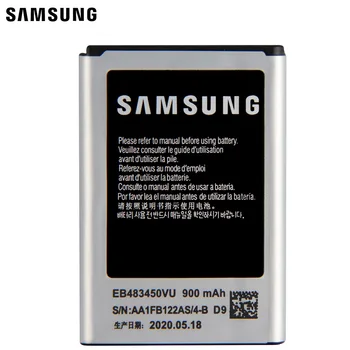 Samsung Originálne Batéria EB483450VU Pre C3630 C3230 C5350 C3752 GT-C3630 GT-C3630C GT-S5350 GT-C3230 GT-C3752 GT-C3528 900mAh