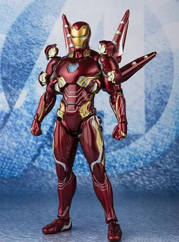 SHF Marvel Avengers koncovka Ironman MK50 Nano Zbraň Nastavte VOL.2 Kĺby Pohyblivé Akčné Figúrky, Hračky