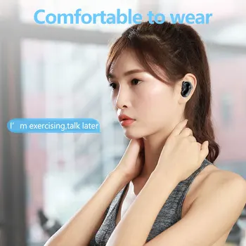 Pravý/Pôvodné SHIQIANG S6 Bluetooth Headset Bezdrôtový Headset Stereo BT 5.1 TWS Slúchadlá Hands-Free, Headset S Mikrofónom
