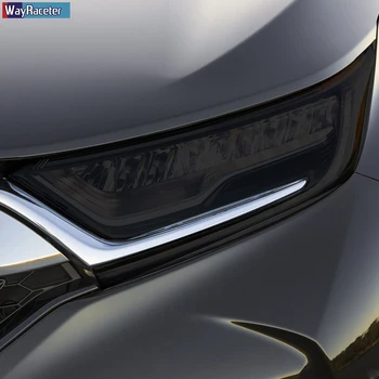 2 Ks Auto Svetlometu Ochranný Film Svetlomet Transparentné Čierna TPU Nálepka Pre Honda CR-V CRV 2017 2018 2019 2020 Príslušenstvo