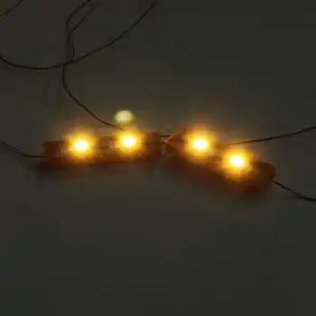 Univerzálny DIY LED Osvetlenie Keramická Súprava MOC Hračky Tehál Hračka s USB Portom 6 Farbu Osvetlenia Auta