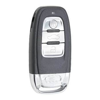 Smart keyless 3 Tlačidlom vzdialené tlačidlo 315MHz 433MHz 868MHz s čipom pre Audi A6, A7, A8, RS4 RS5 O5 A5 S4 8T0 959 754 C 8T0959754C