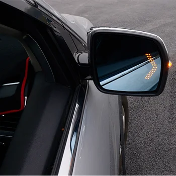 Pre Toyota Prius Auto Spätné Zrkadlo Široký Uhol Hyperbola Modré Zrkadlo Šípku LED Sústruženie Signálne Svetlá
