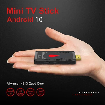 X96 S400 TV Stick Android10 2 GB, 16 GB Smart tv box 4K WiFi Android Set-Top Box Google Prehrávač TV Media player