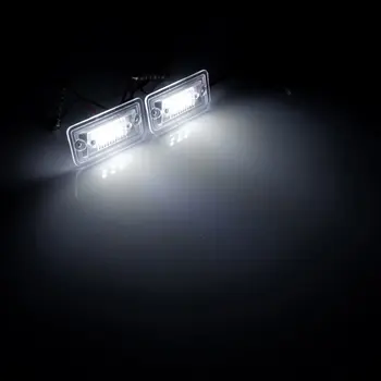ANGRONG LED Licenčné Číslo Doska Svetlo Na Mercedes Benz W203 CLK C209 A209 R230 R199