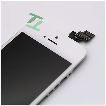 1PC Vysoko Kvalitné Zobrazenie Zadarmo iPhone 5 LCD Displej Kompletný Digitalizátorom. Montáž Nahradenie AAA pre iPhone 5 Black/White Farba