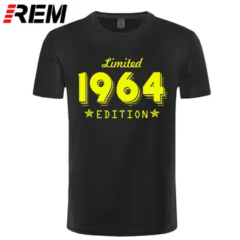 1964 Limited Edition Gold Design pánske Čierne TRIČKO Cool Bežné pride t shirt mužov Unisex Nové Módne tričko Voľné Veľkosť