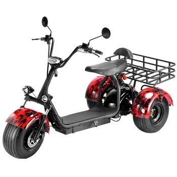 3 kolesá Adualt Elektrickú Trojkolku Nový Dizajn S Takeaway Police Starších Mobility Scooter