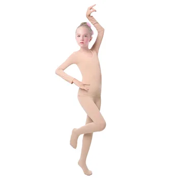 2020 Teplé Dievčatá Balet Bielizeň Nahé Tanec Plný Kombinézu Pančuchové Nohavice Hrubé Balet Zahriať Úsek Tanečné Oblečenie Pre Deti Trikot Sady