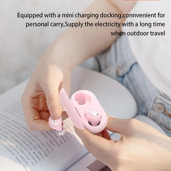 Bluetooth Športové Nepremokavé Headset Smart Stlačte Automatické zapnutie Stlačte Ovládanie Hudby Hra slúchadlá Bluetooth Slúchadlá 5.0
