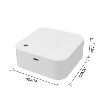 Biely Šum Stroj USB Nabíjateľné Načasovať Vypnutie režimu Spánku Zvuk Stroj Na Spanie & Relax pre Dieťa Dospelých Kancelária Travel