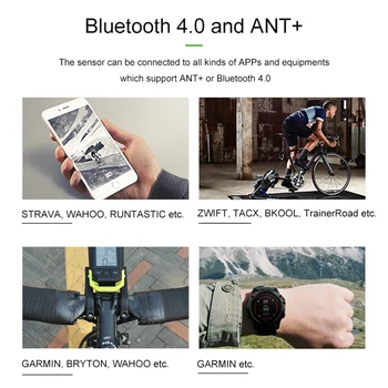 Požičovňa Počítačov Rýchlomer ANT+ Rýchlosti Kadencie, Snímač Bicykli Rýchlosti A Kadencie Ant Vhodné Pre GARMIN iGPSPORT Bryton App Športy