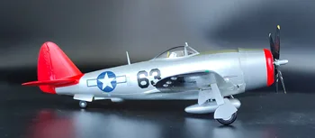 1:48 druhej Svetovej Vojny NÁS p47d fighter model Červený chvost Hotový výrobok simulačný model 39309