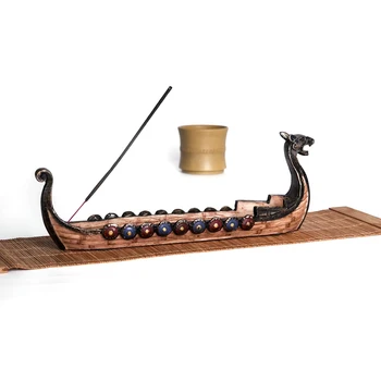 Inovatívne Retro Viking Pirátskej Lodi Domáce Dekorácie Loď Dragon Dovolenku Dar Loď Dragon Kadidlo Rada Dekorácie Kadidlo Stick