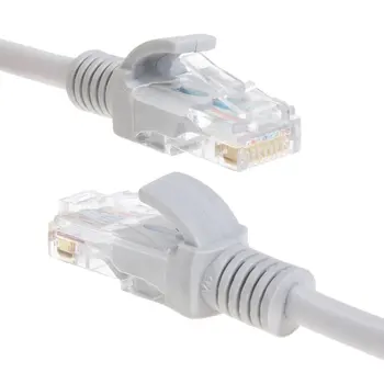 Cat5 Ethernet Patch Kábel RJ45 Vonkajšia Nepremokavá Sieť LAN Kábel Vodiče Pre CCTV IP kamerový Systém