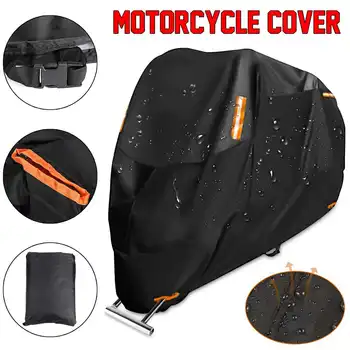 6 Veľkosť Motocykel Kryt Sunproof Nepremokavé Rainproof Prachotesný Vnútorné Vonkajšie, UV žiareniu, Vode, Dažďu, Prachu Dôkaz Polyester Bicykli Protector