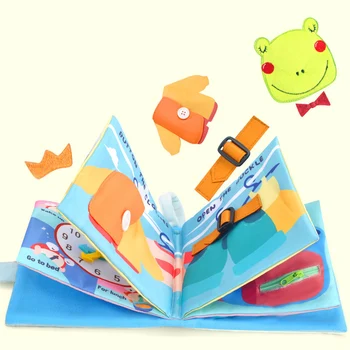 Hračky pre deti Detská Detská Kniha Čoskoro Vývoj 3D Tkaniny Kníh Pre Deti Vzdelávania vzdelávaciu Aktivitu trojrozmerné kreslenie knihy