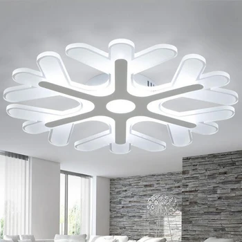 Jmmxiuz 2018 Hot predaj Ultra-tenké snehu stropné lampy, akryl spálni, osvetlenie v tvare LED izba lampa+doprava zadarmo