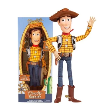 16-palcové 40 CM Disney Pixar Toy Story 3 4 Zvuku Woody Jessie Akčný Charakter Modelu Bábika Limited Kolekcia Hračiek Deťom Darček