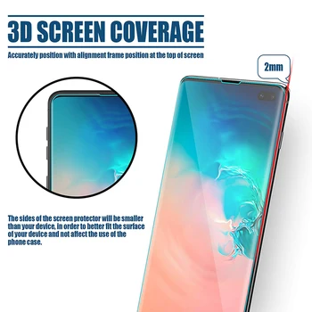 UV Lepidlo, Tvrdené Sklo Na Samsung Galaxy S8 S9 S10 S20 Plus Poznámka 20 8 9 10 Lite Screen Protector Samsung S20 20 Ultra Film