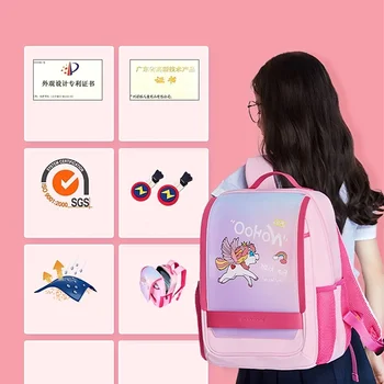 NOHOO školský batoh dievčatá Schoolbags pre žiakov základných škôl a študentov Vysokej kvality Japonskej školy taška Jednorožec batoh Knihy tašky