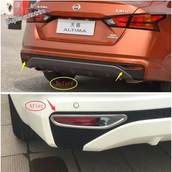 Lapetus Chrome Mimo Zadné Hmlové Svetlá na Čítanie Tvarovanie Krytu Výbava ABS Doplnky Exteriéru, vhodné Na Nissan Teana Altima 2019 2020