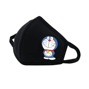 Japonsko, anime Doraemon Umývateľný Ústach dýchacie Masky na tvár teenagerov udržiavať v teple, Masku na tvár ženy, mužov protiprachová maska bavlna