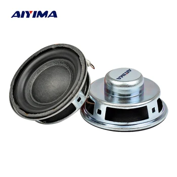AIYIMA 2KS 4ohm 3W Audio Reproduktor a 1,5 palcový 40mm Reproduktor Pu Okraji Altavoz Kolo Mini reproduktor DIY Domáce Kino ozvučenie