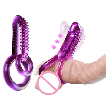 Penis Hračky Klitorisu Vibrátory Pre Ženy Klitorálny Stimulátor Dvojitý Krúžok Kohút Muž Dildo Strapon Bullet Vibrátor Masáž, Sex Shop