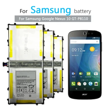 SP3496A8H Tablet Li-pol Batéria Pre Samsung Google Nexus 10 GT-P8110 HA32ARB Nexus10 Batérie 9000mAh