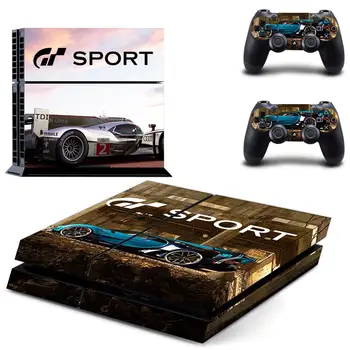Gran Turismo GT Sport PS4 Nálepky Play station 4 Pokožky PS 4 Nálepka Kryt Kotúča, Pre PlayStation 4 Konzoly PS4 & Controller Kože