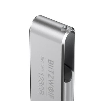 BlitzWolf BW-UP1 Hliníkovej Zliatiny 360° Otáčanie Kryt USB 3.0 Flash Disk 16GB 32GB 64GB 128GB Externé Ukladacie
