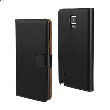 Pre Prípad, Samsung Poznámka 4 pu Kožené Peňaženky Prípade Flip puzdro pre Samsung Galaxy Note 4 N9100 Peňažné Automaty Ochranný plášť GG