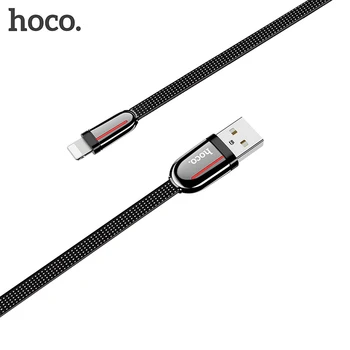 HOCO zliatiny zinku USB Kábel pre Apple Pripojte telefón Nabíjanie Káble pre iphone 11 Pro Max X XS Max XR 8 7 6 Plus ipad