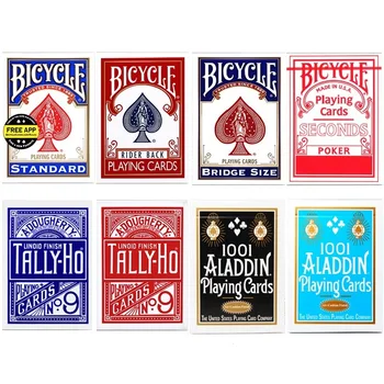 Bicycle Rider Back Štandardné Index Hracie Karty Červená/Modrá Palube Sekúnd Poker Nové Zapečatené USPCC USA Magic Karty, Magické Triky, Rekvizity